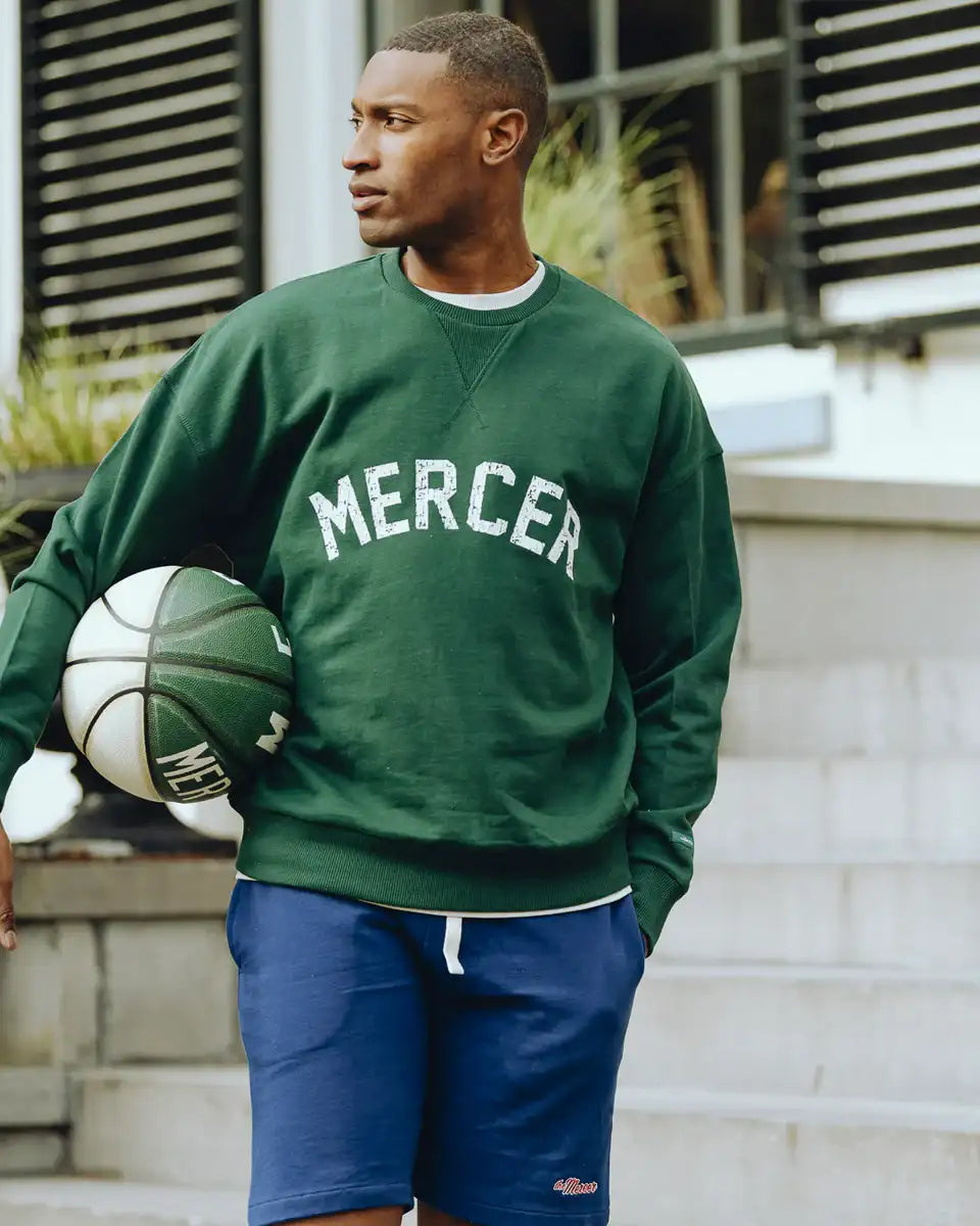 Mercer Logo Sweat Green