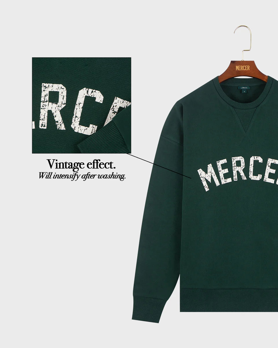 Mercer Logo Sweat Green