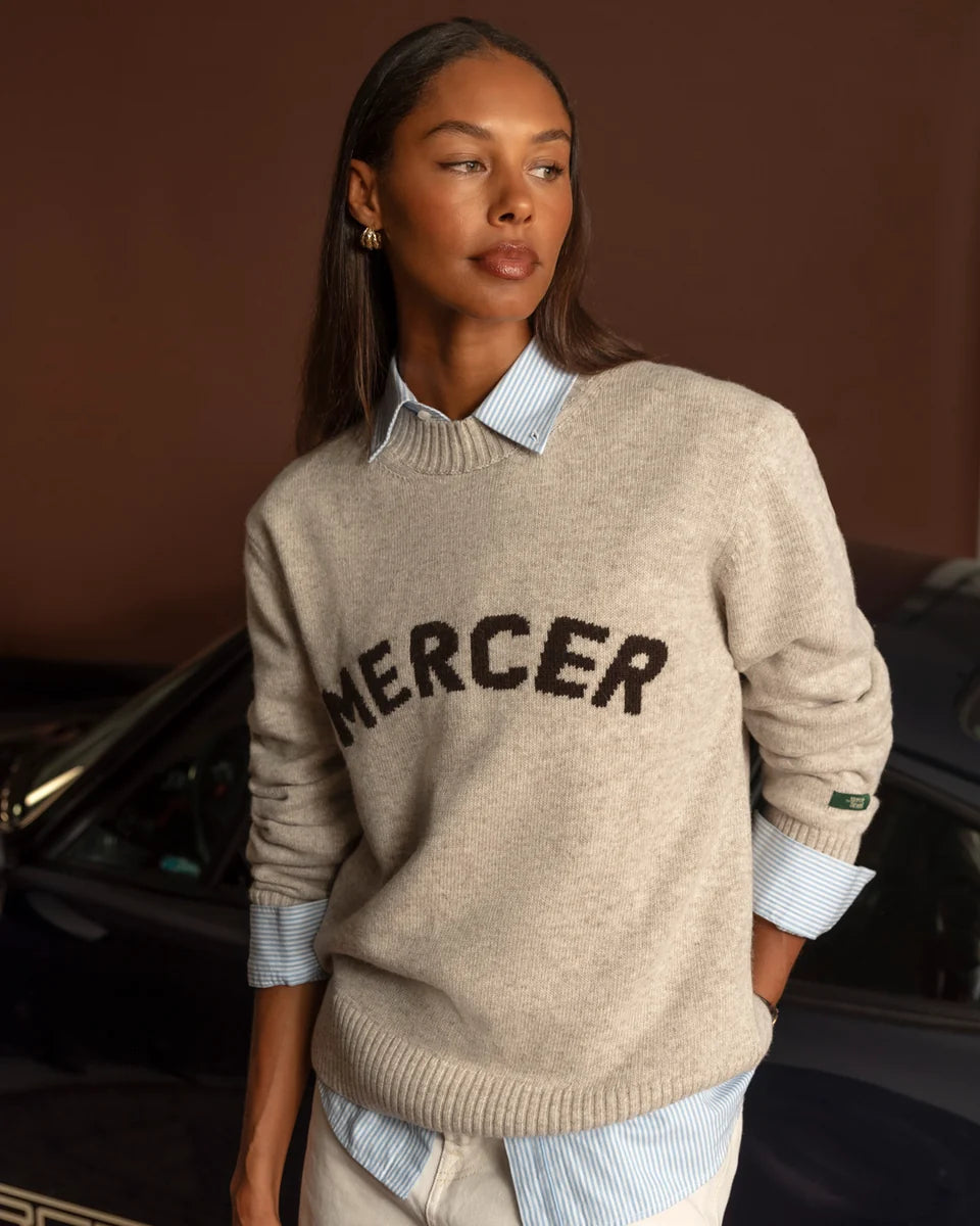 The Mercer Signature Knit sand