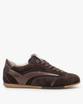 van Bommel Sneaker De Vlakker Donkerbruin