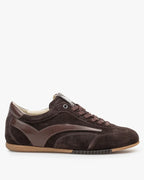 van Bommel Sneaker De Vlakker Donkerbruin