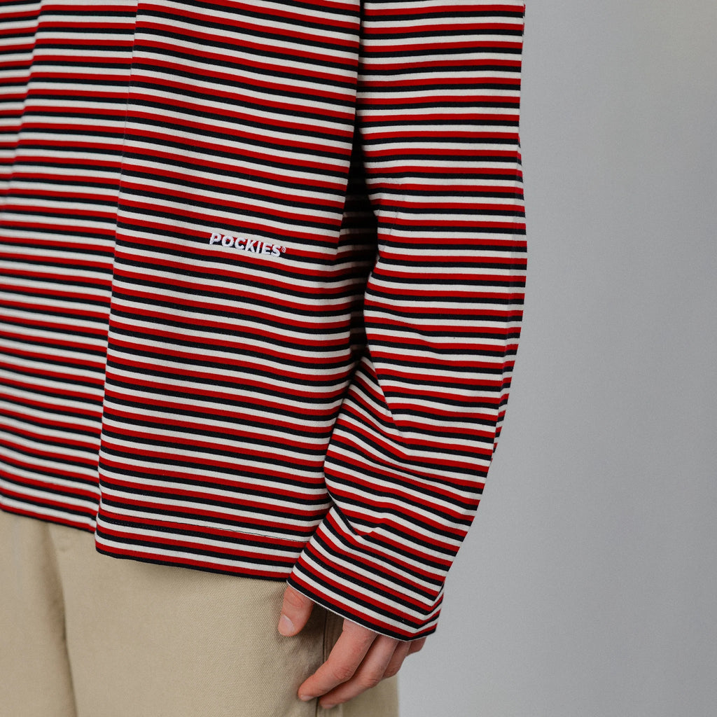 Pockies Longsleeve Striped Red