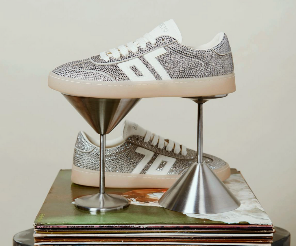 Back70 Sneaker Strass Silver