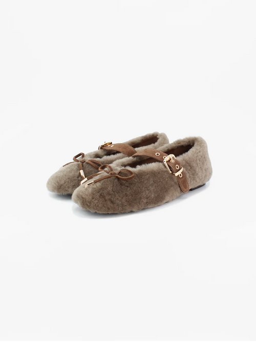 Toral ballerina Juno taupe