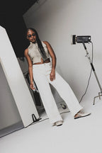 Steve Madden Slingback Galanti Off-White