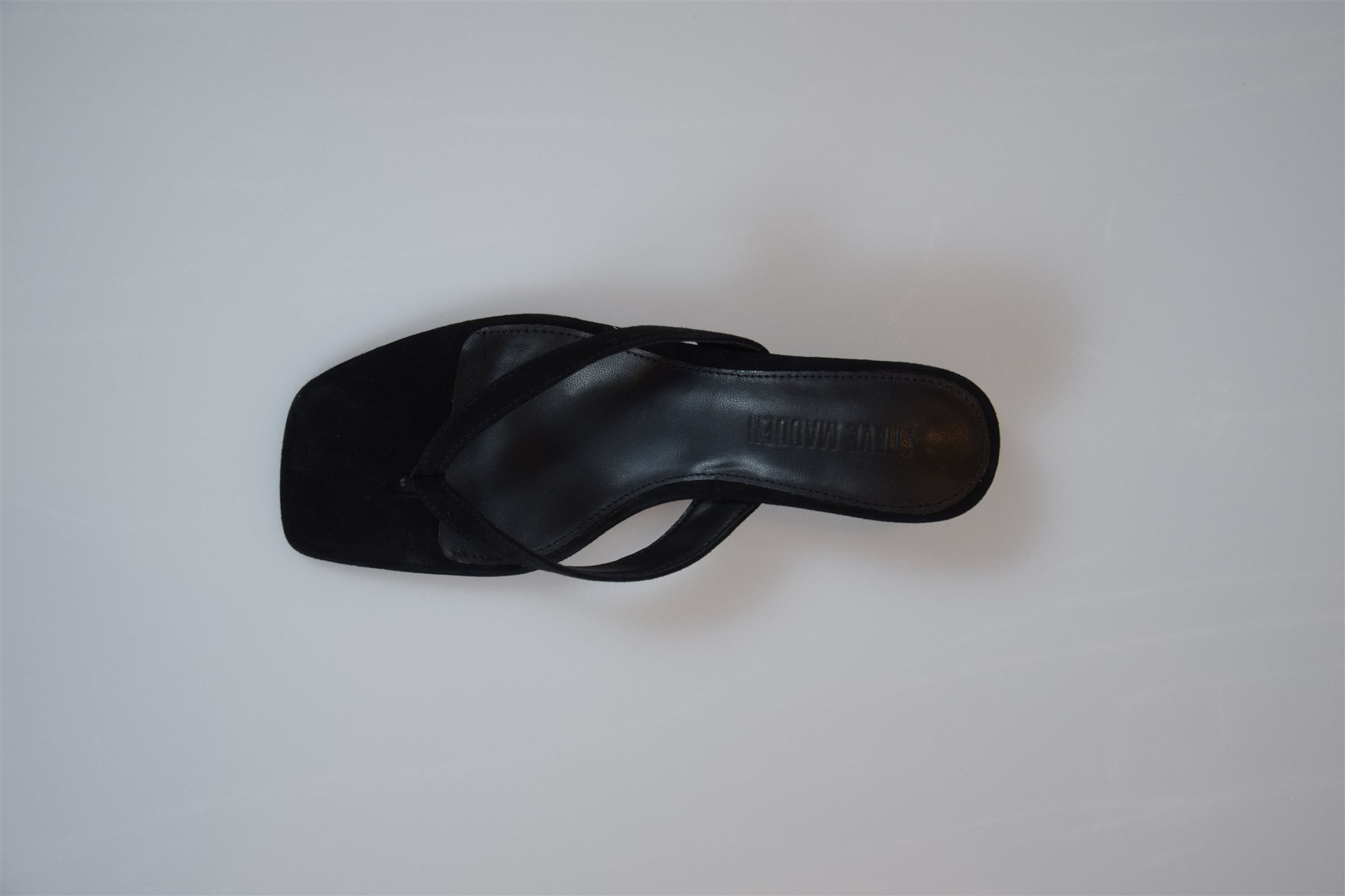 Kitty Heel Black Suede