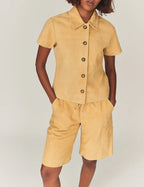 The Garment Suede Camp Short