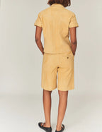 The Garment Suede Camp Short