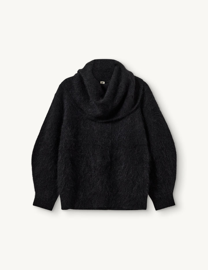 The Garment Roma Neck Black