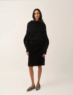 The Garment Roma Neck Black