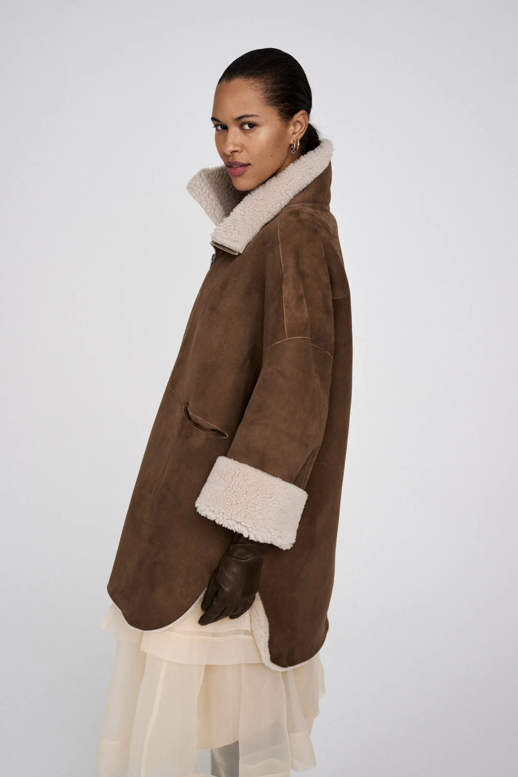 Rabens Saloner Shearling Coat