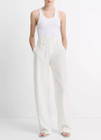 Vince Scoop Tank Top White