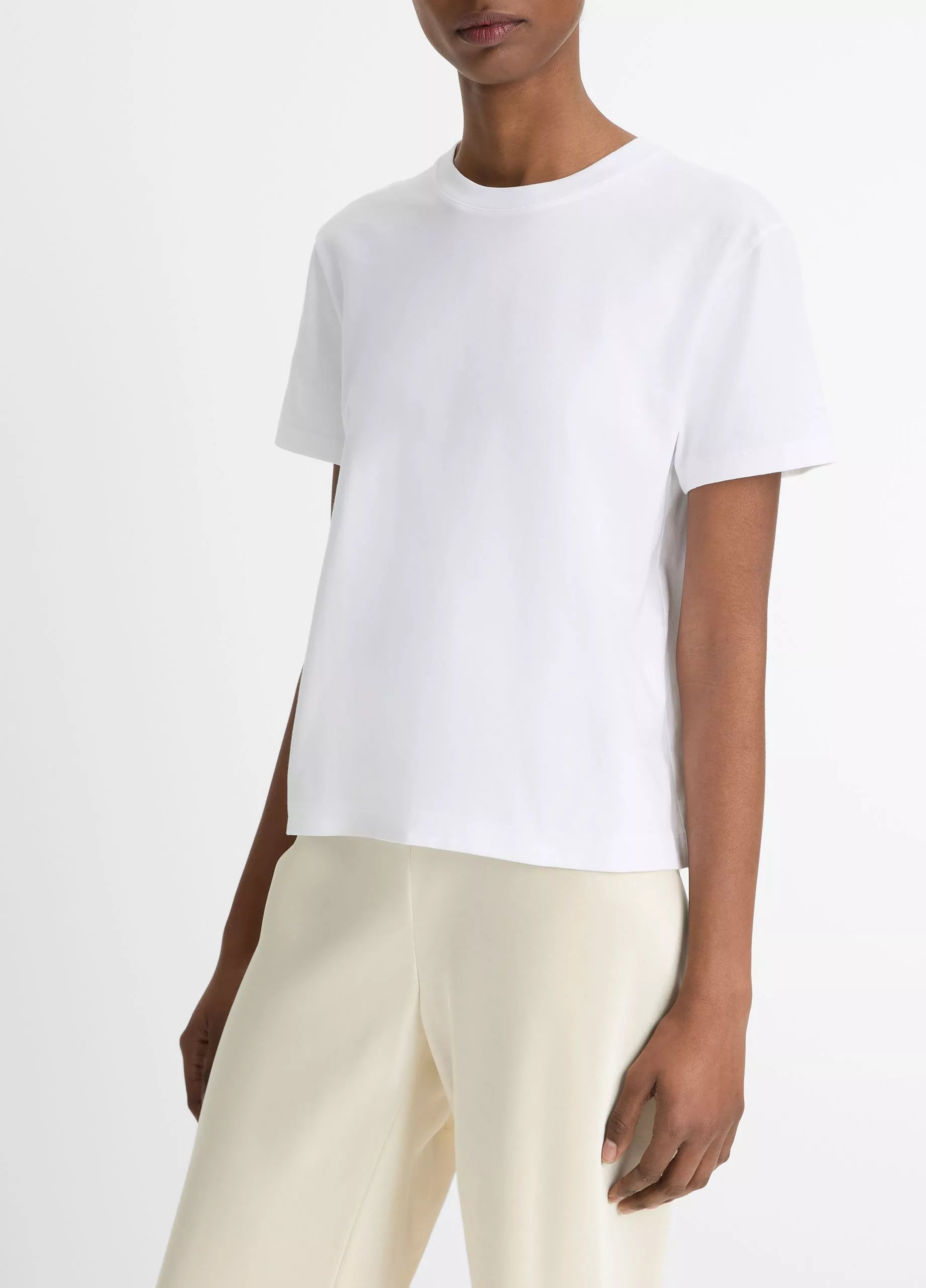 Vince Crew Tee White