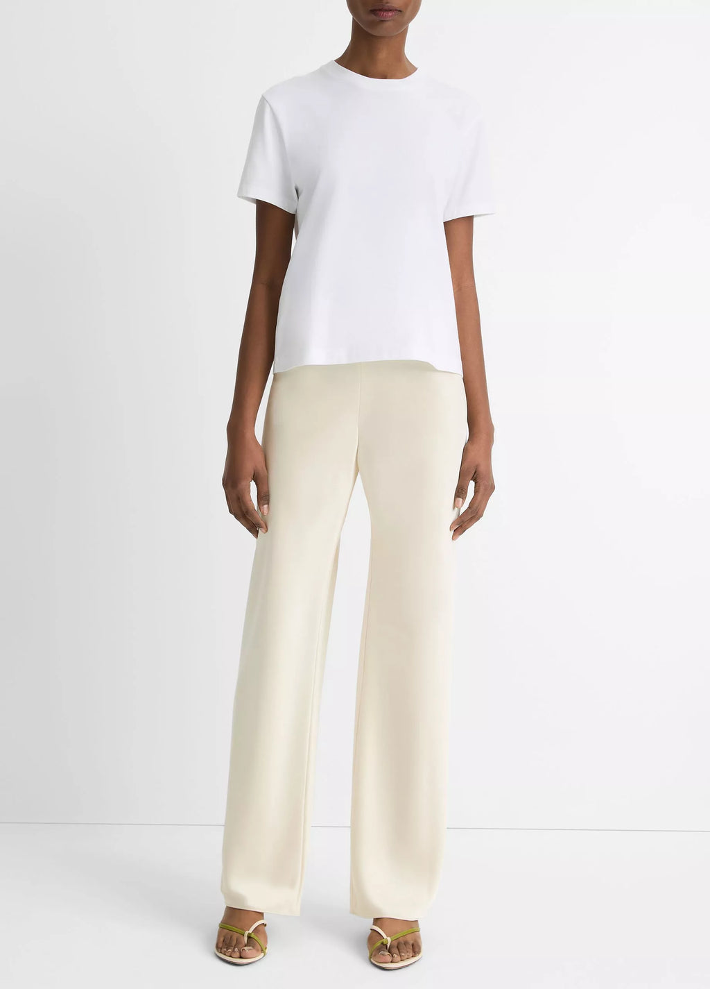 Vince Crew Tee White