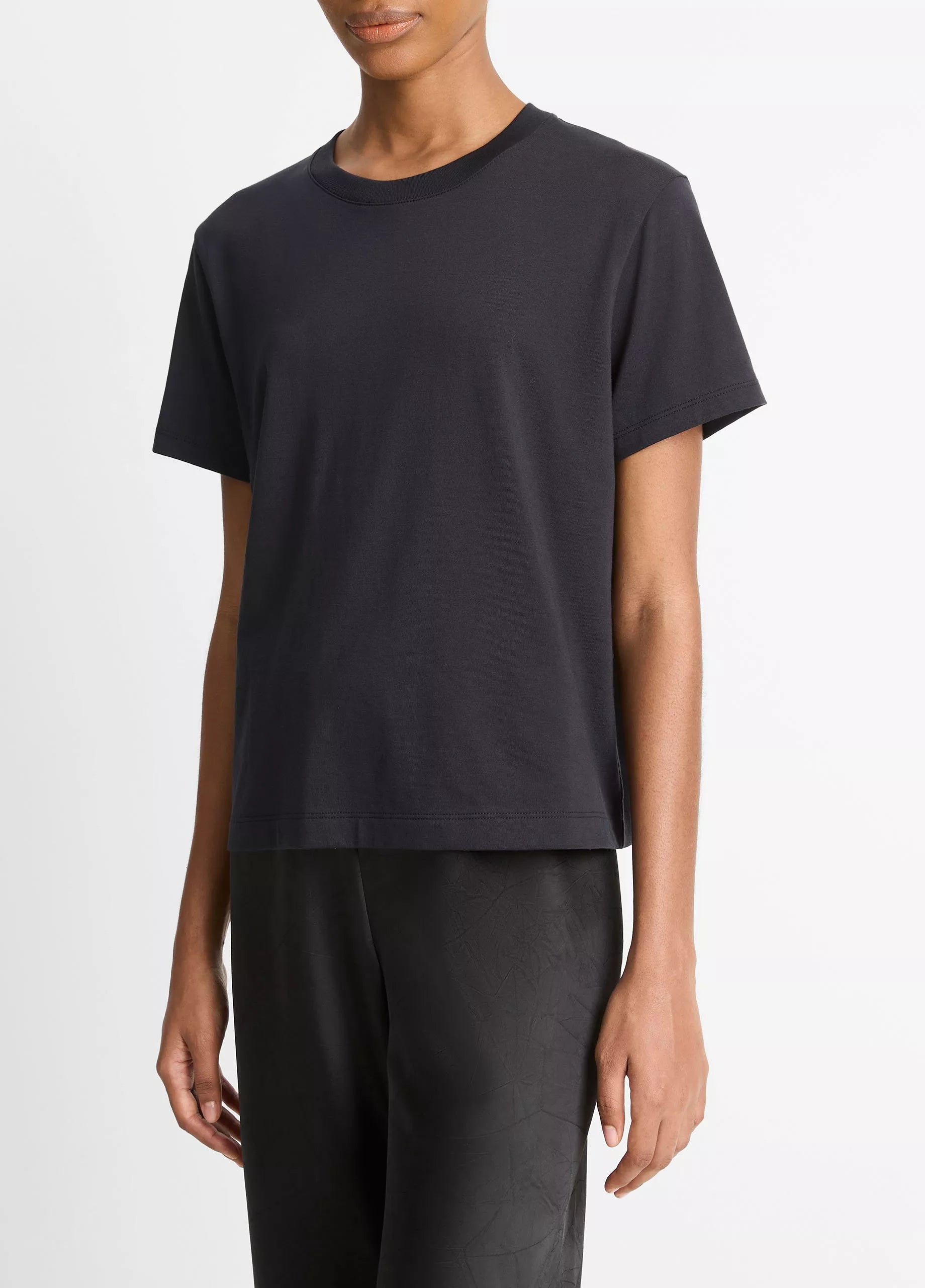 Vince Crew Tee Coastal Blue