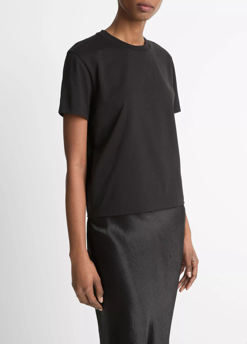 Vince Crew Tee Black