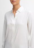Vince Slim Fitted Blouse White