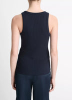 Vince Scoop Tank Top Blue