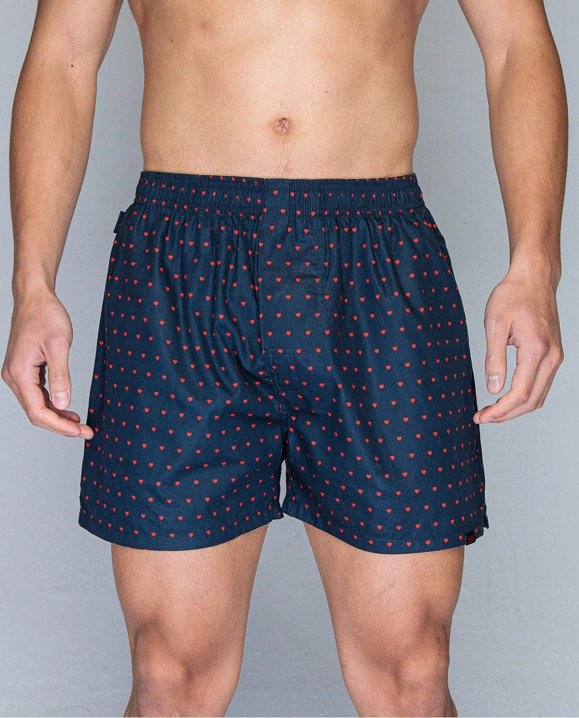 Pockies Boxer Shorts Navy Love