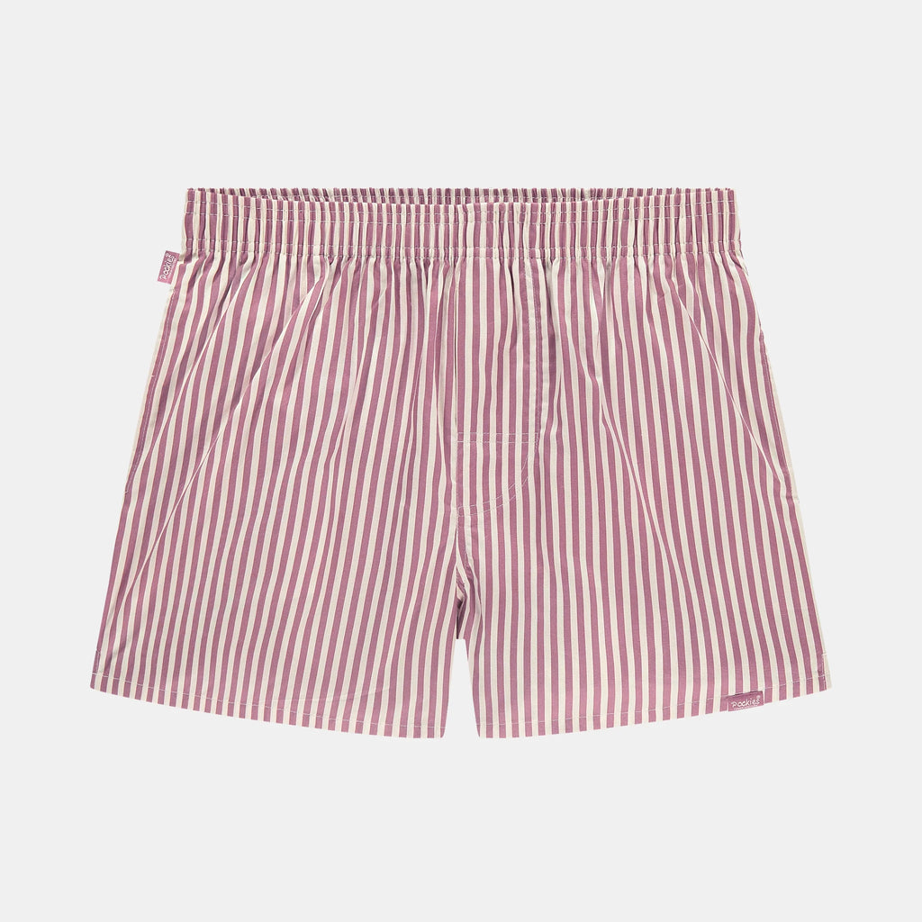 Pockies Boxer Shorts Pink Stripe